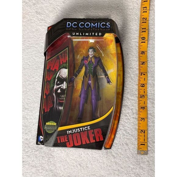 2013 DC Comics Unlimited INJUSTICE THE JOKER Action Figure - Picture 8 of 9